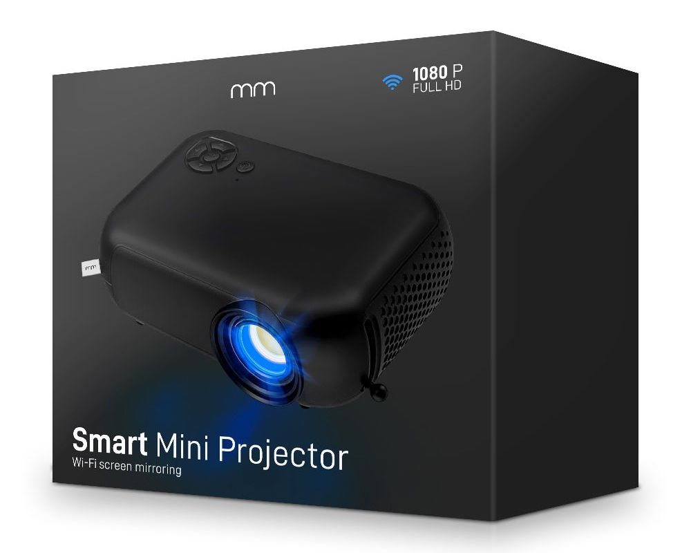 mini maliit na projector para sa mobile phone sa dingding wifi hd led usb portable