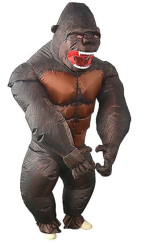 Inflatable gorilla costume - king kong​​ - Advertising suit inflatable with fan