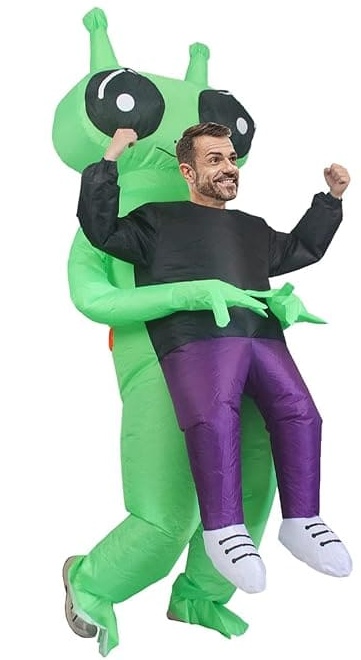 inflatable alien costume - berdeng alien ufo suit