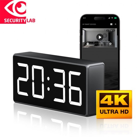 mga alarm clock na may nakatago na full hd spy camera