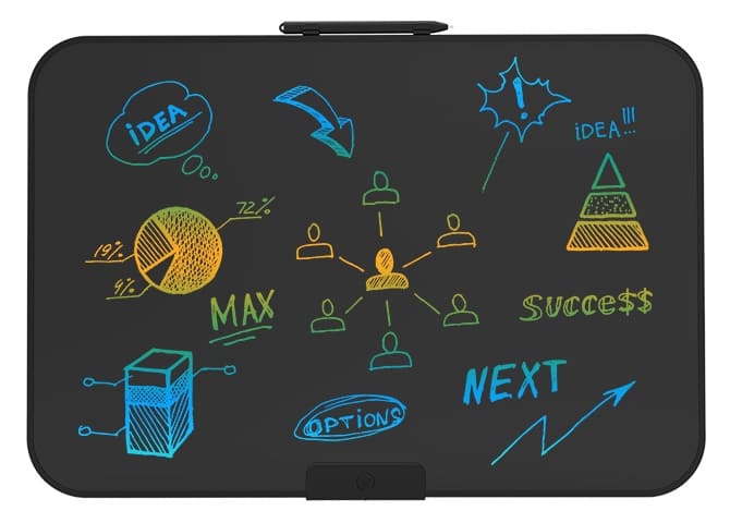 Malaking board (Tablets) para sa pagguhit / pagsulat - Smart board na may LCD display