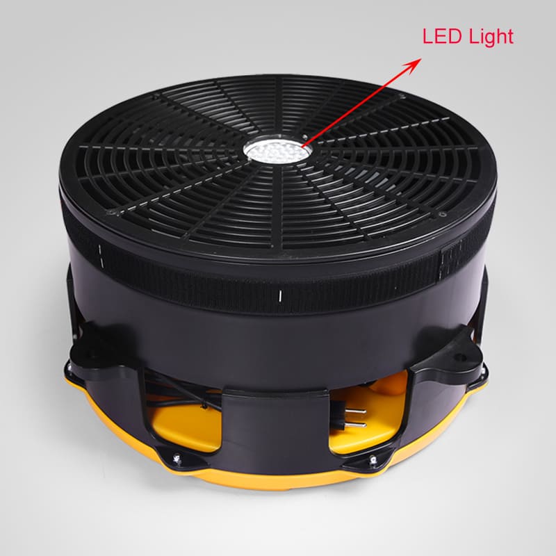 pedestal na may LED fan