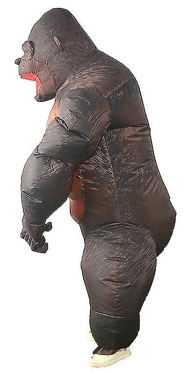 inflatable costume with fan gorilla - king kong monkey