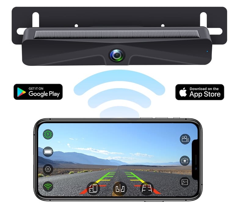 paradahan backup camera para sa mobile iOS android wifi wireless