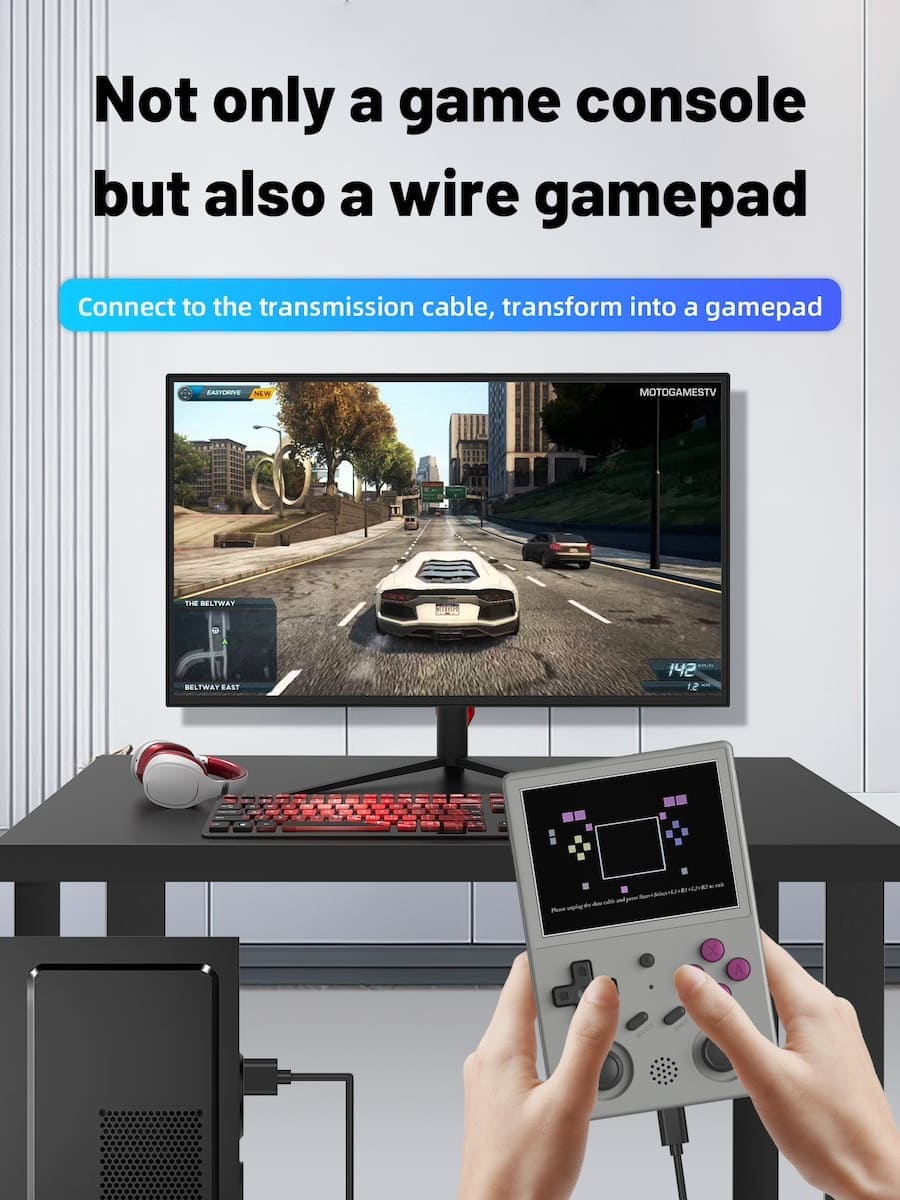 Console na may HDMI at Bluetooth connection gameboy