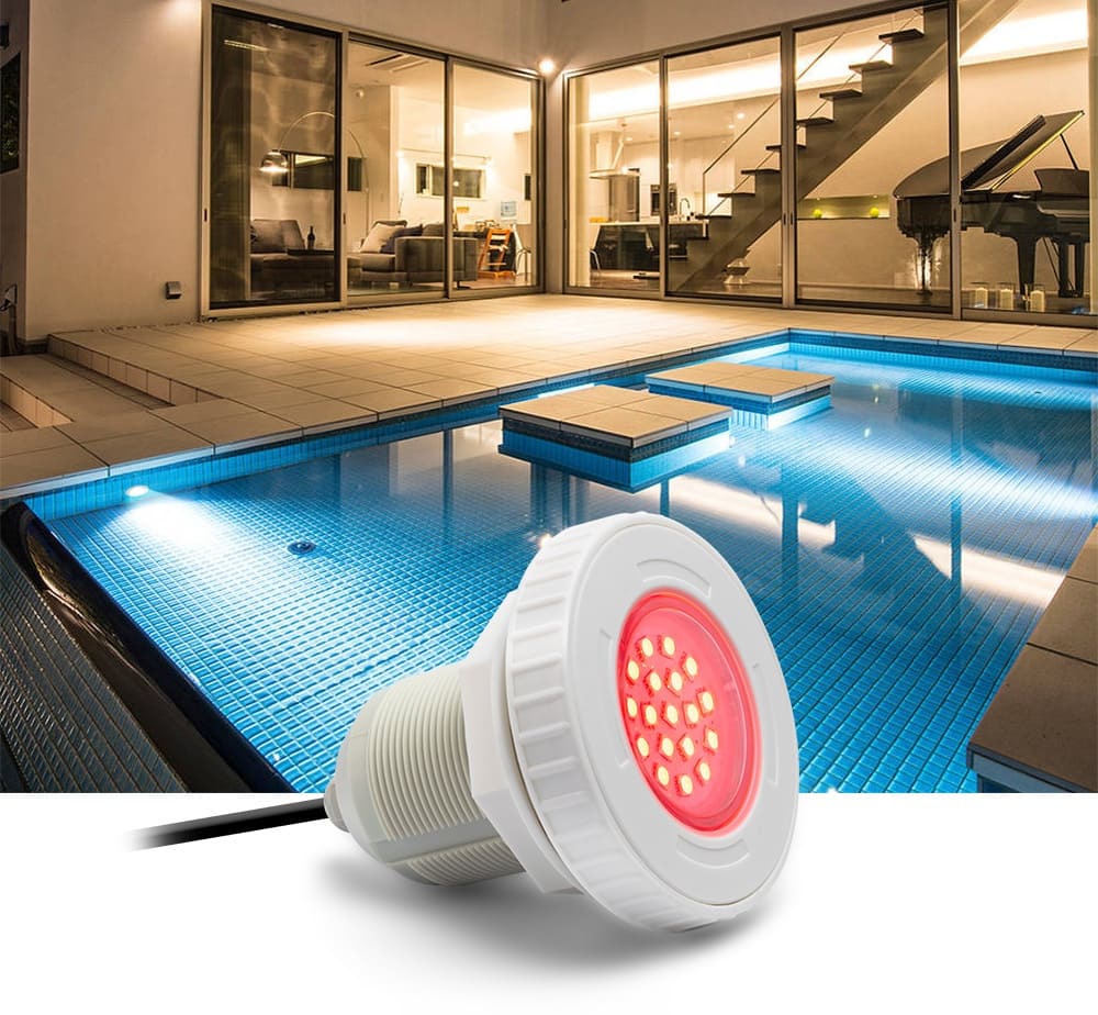 led pool lighting rgb colored light lamp para sa pool pond fountains