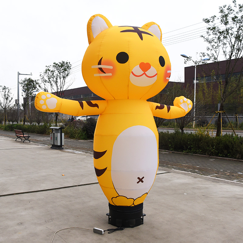 pusang kuting sumasayaw inflatable figurine air dancer sumasayaw sky baloon figure