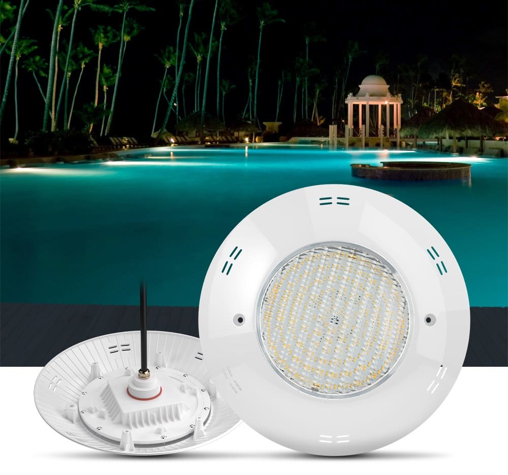 LED lamp para sa pool lighting - puting LED 3000K warm white